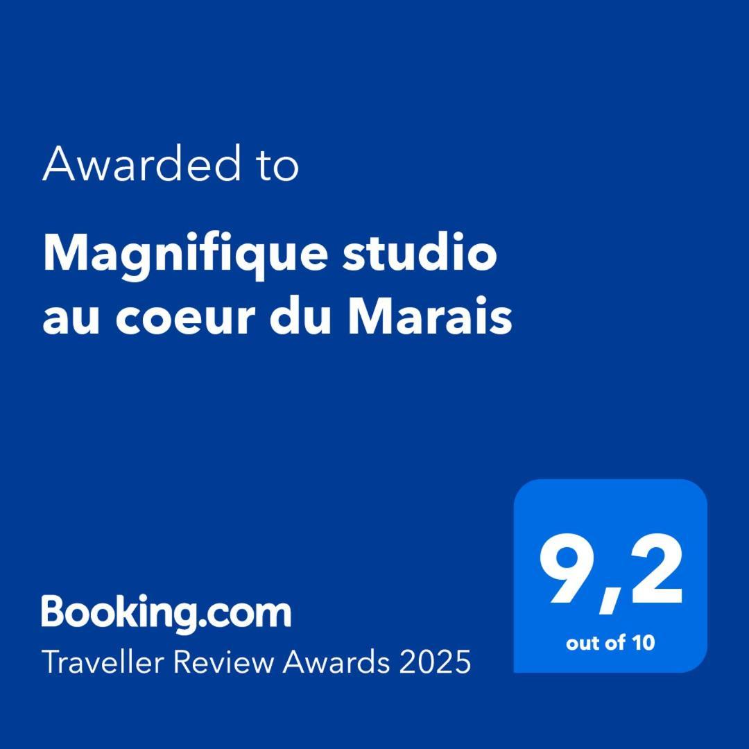 Magnifique Studio Au Coeur Du Marais Paris Exterior foto